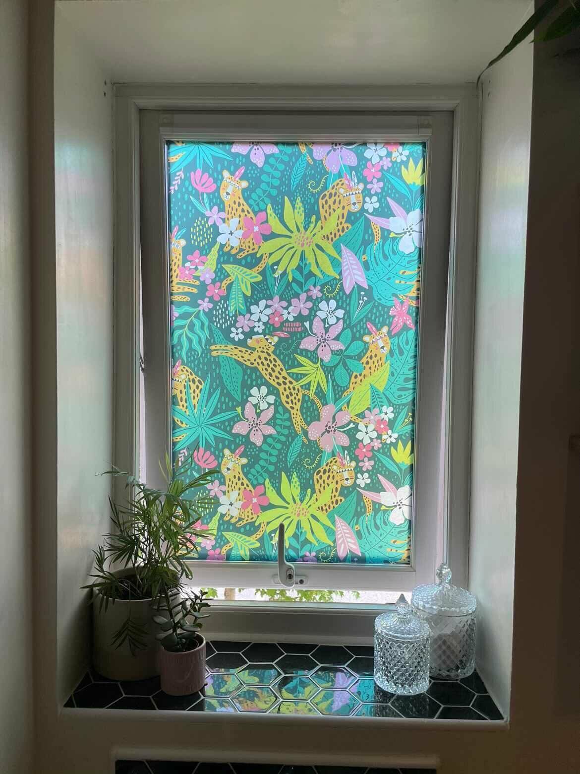 Jungle Printed Window Film