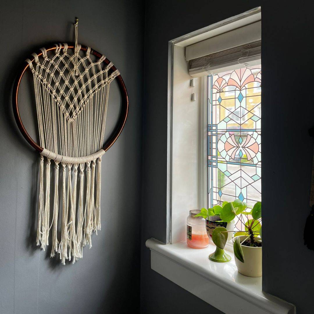 Beatrice Stained Glass Window Film