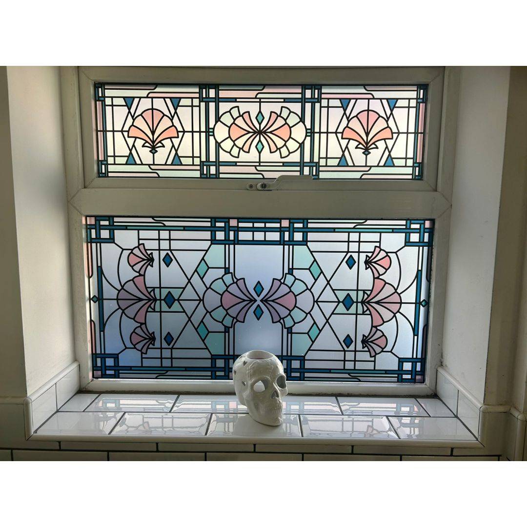 Beatrice Stained Glass Window Film