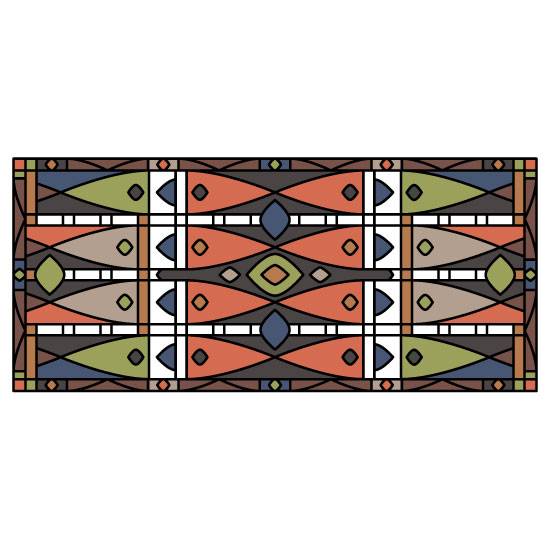 pattern stained glass film