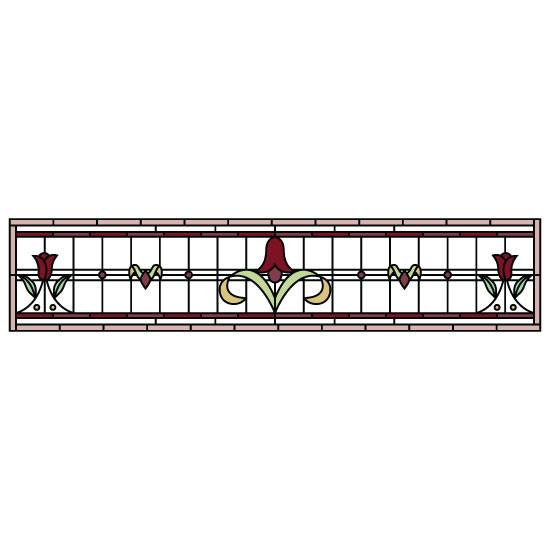 Florence Stained Glass Window Film