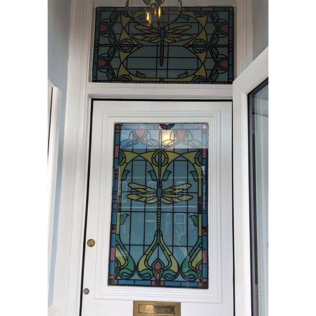 Jane Stained Glass Window Film