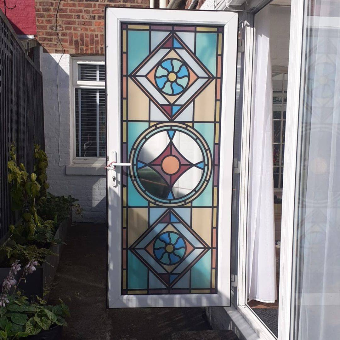 Julian Stained Glass Window Film