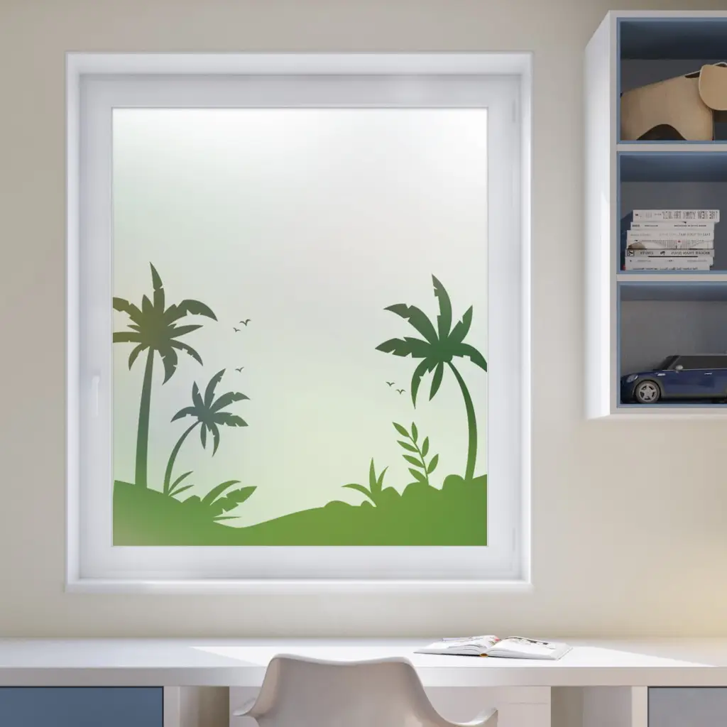 Tropical Border Window Film
