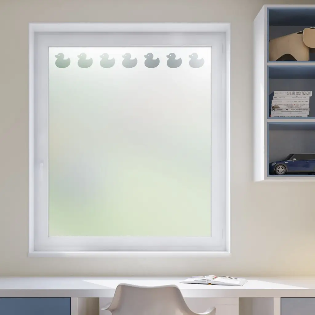 Ducks Border Window Film