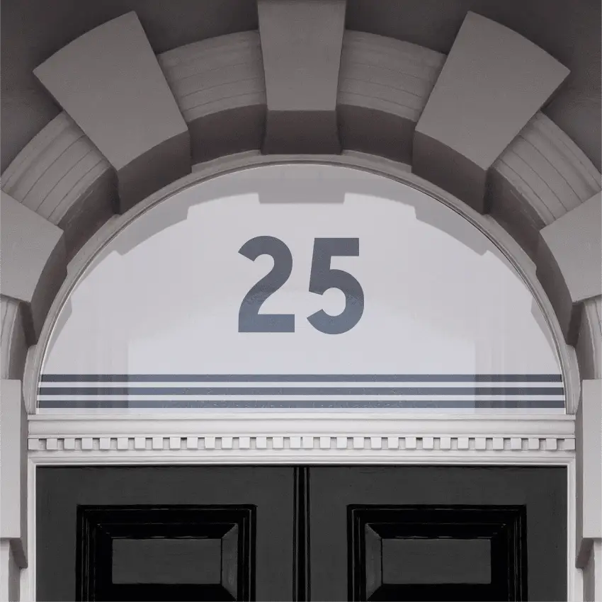 Ciabatta Fanlight House Number