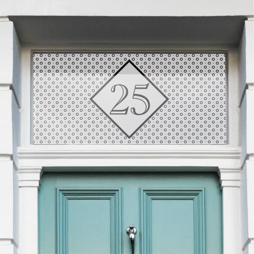 Norma Patterned House Number
