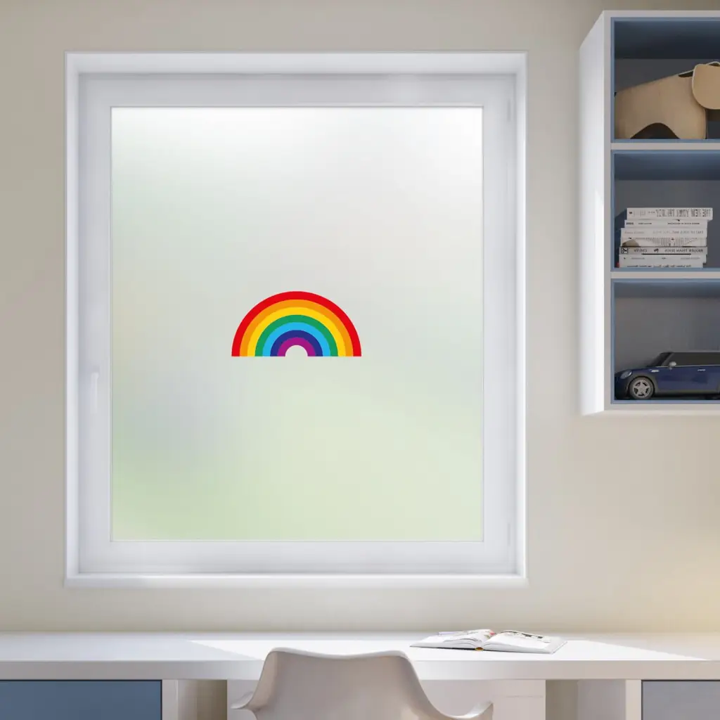 Rainbow Centrepiece Window Film