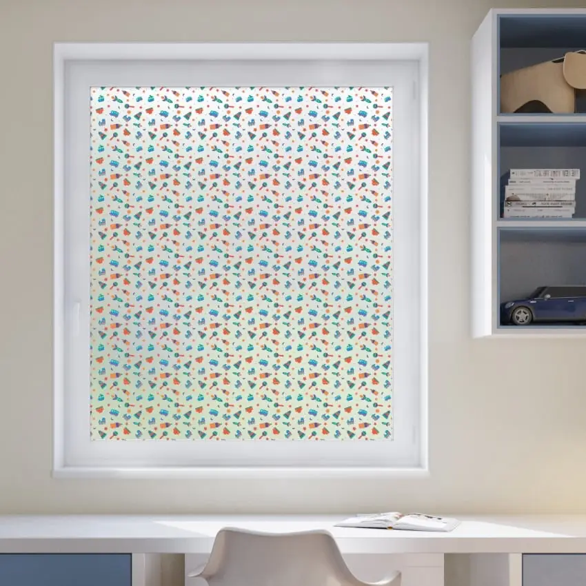 Tiny Toy Printed Window Film