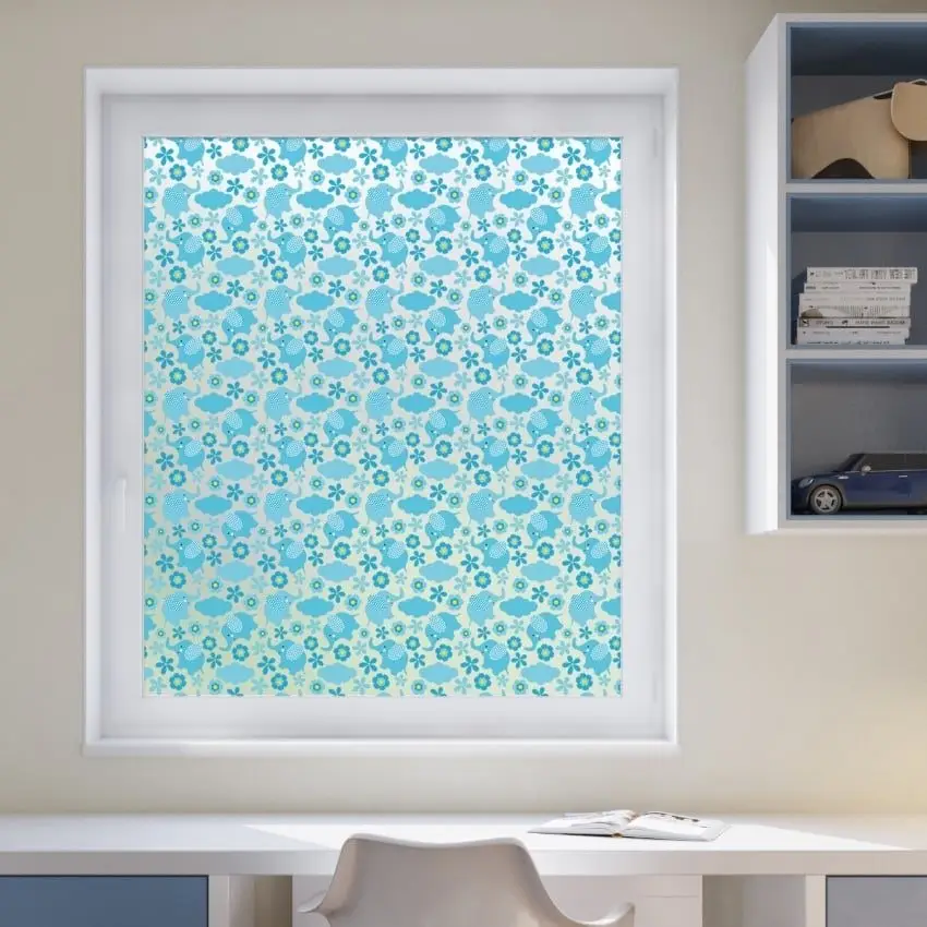 Elephant Printed Window Film