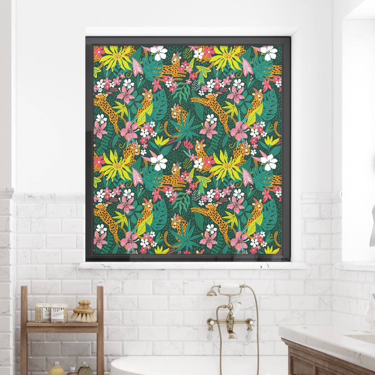 Jungle Printed Window Film