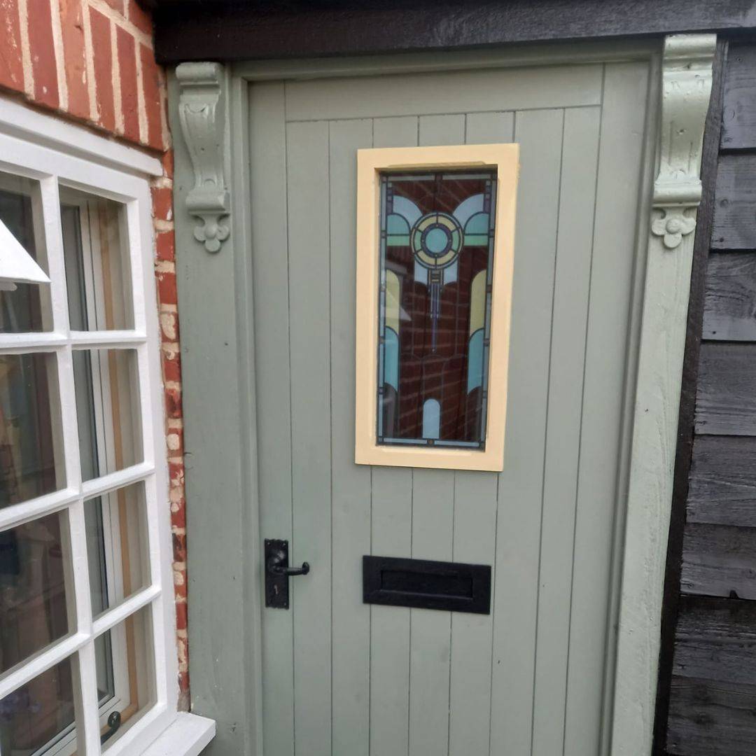 Linda Stained Glass Window Film