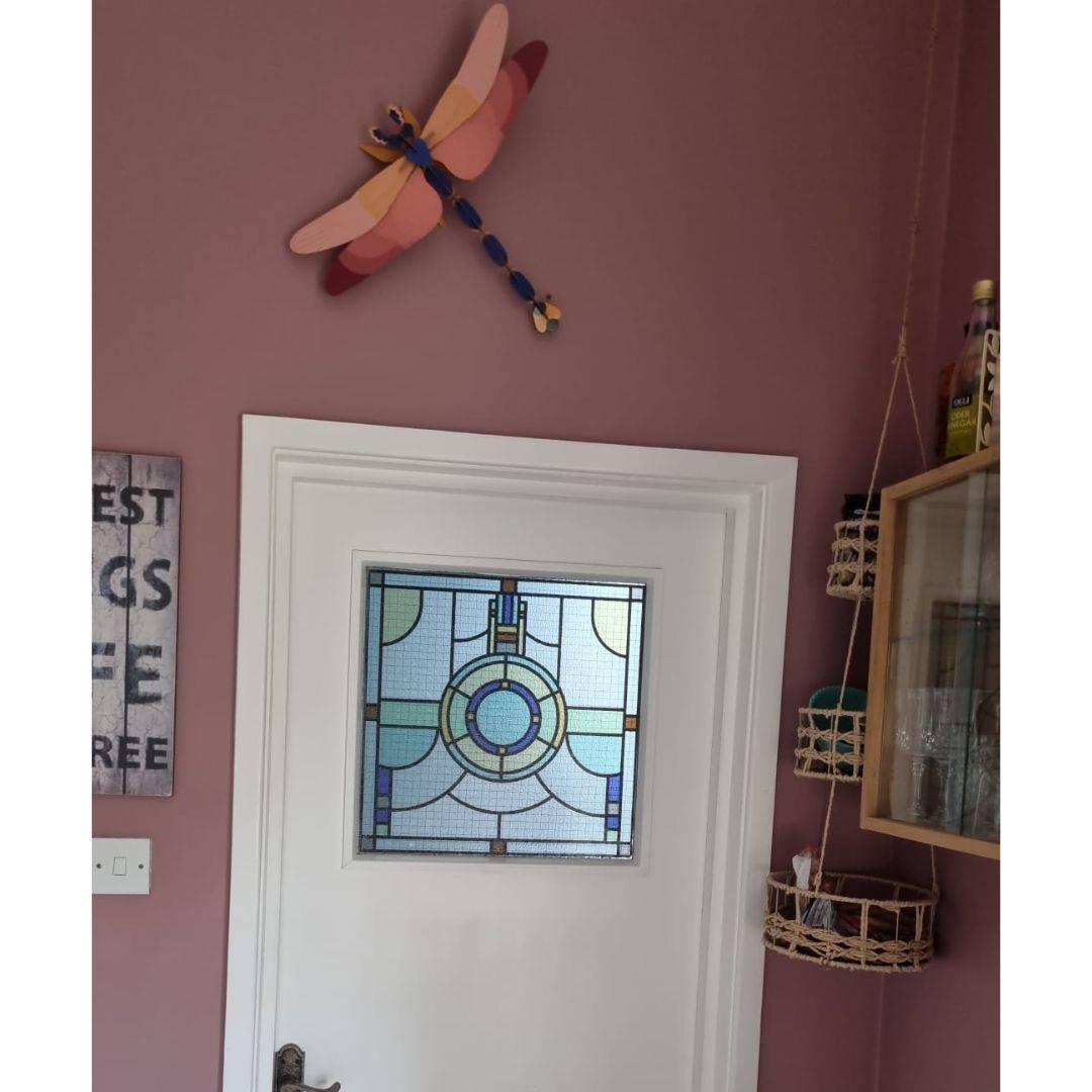 Linda Stained Glass Window Film