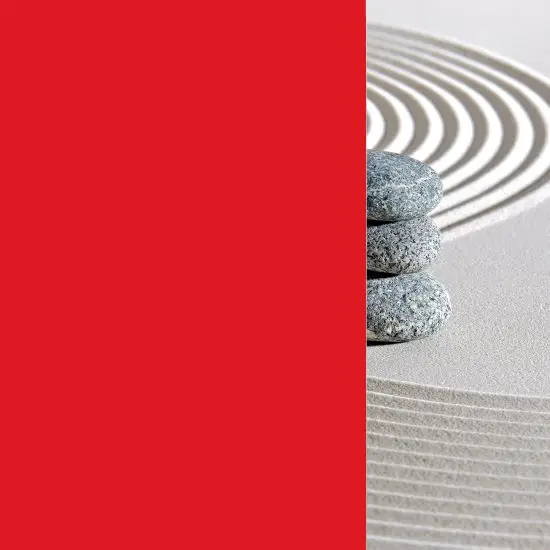 a bright lipstick red vinyl film