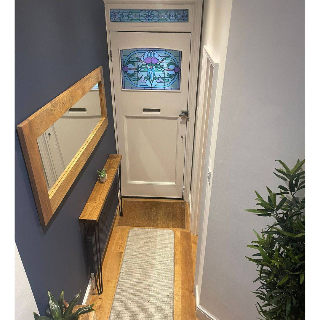 Maureen Stained Glass Window Film