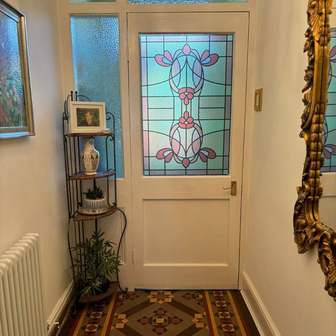 Nancy Stained Glass Window Film