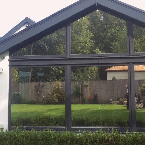 80% Reflective Silver Mirrored Window Film