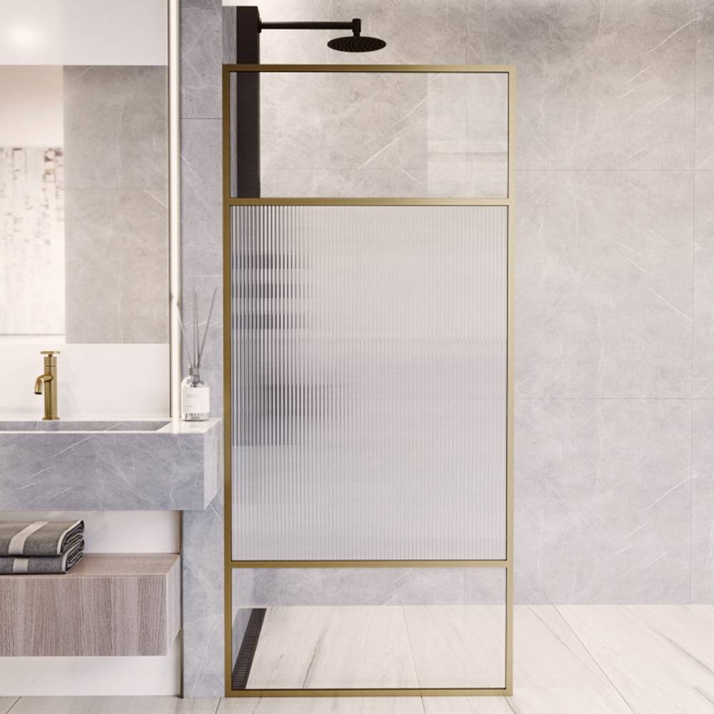 1/4" Reeded Glass Window Film