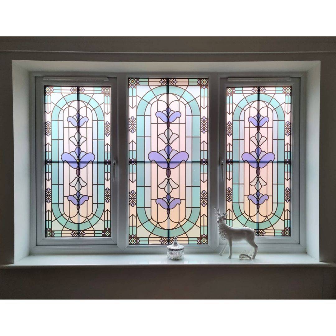 Stella Stained Glass Window Film