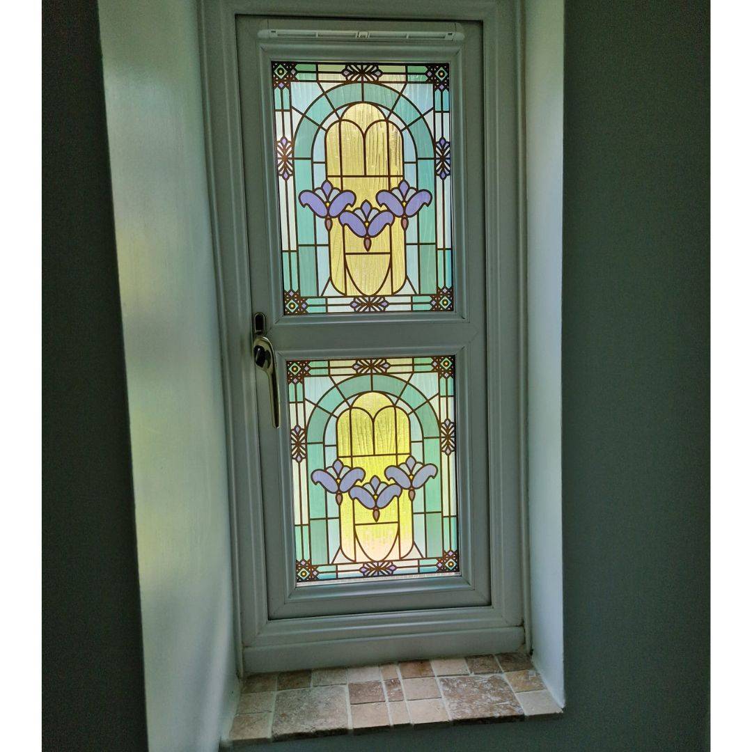 Stella Stained Glass Window Film