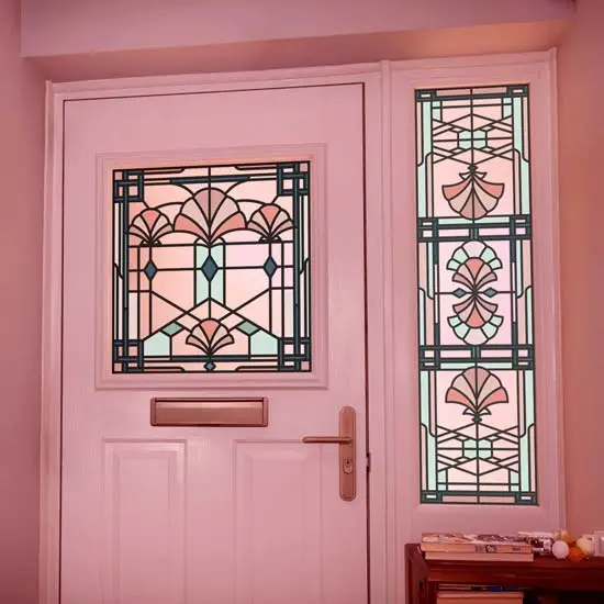 Beatrice Stained Glass Window Film