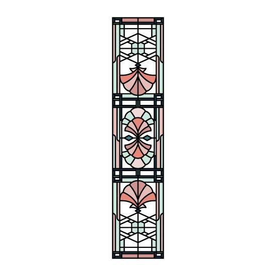 Beatrice Stained Glass Window Film