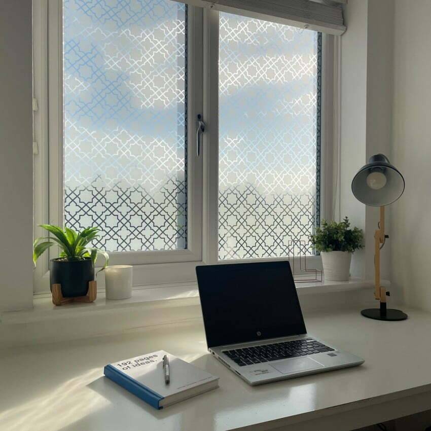 Cedar Patterned Window Film