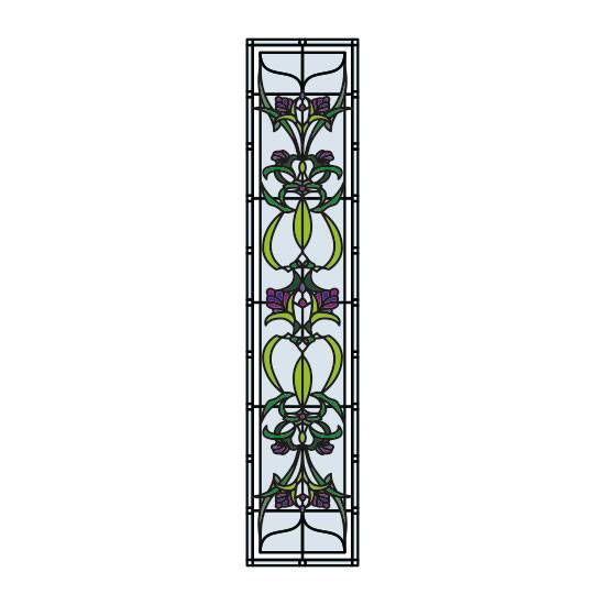 Cynthia Stained Glass Window Film