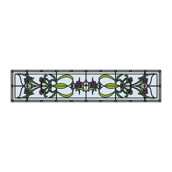 Cynthia Stained Glass Window Film