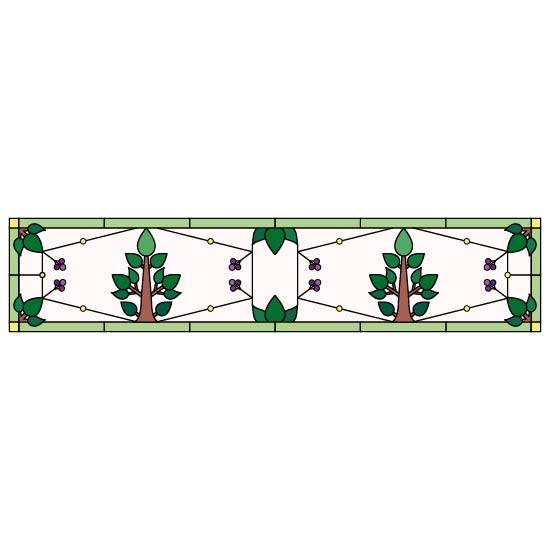 Elsie Stained Glass Window Film