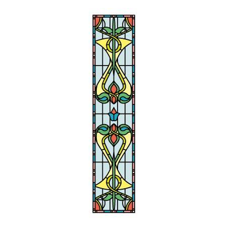 Jane Stained Glass Window Film