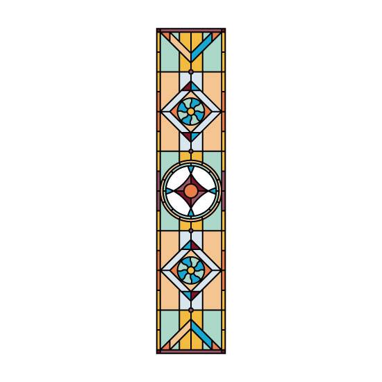 Julian Stained Glass Window Film