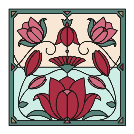 Lee Stained Glass Window Film