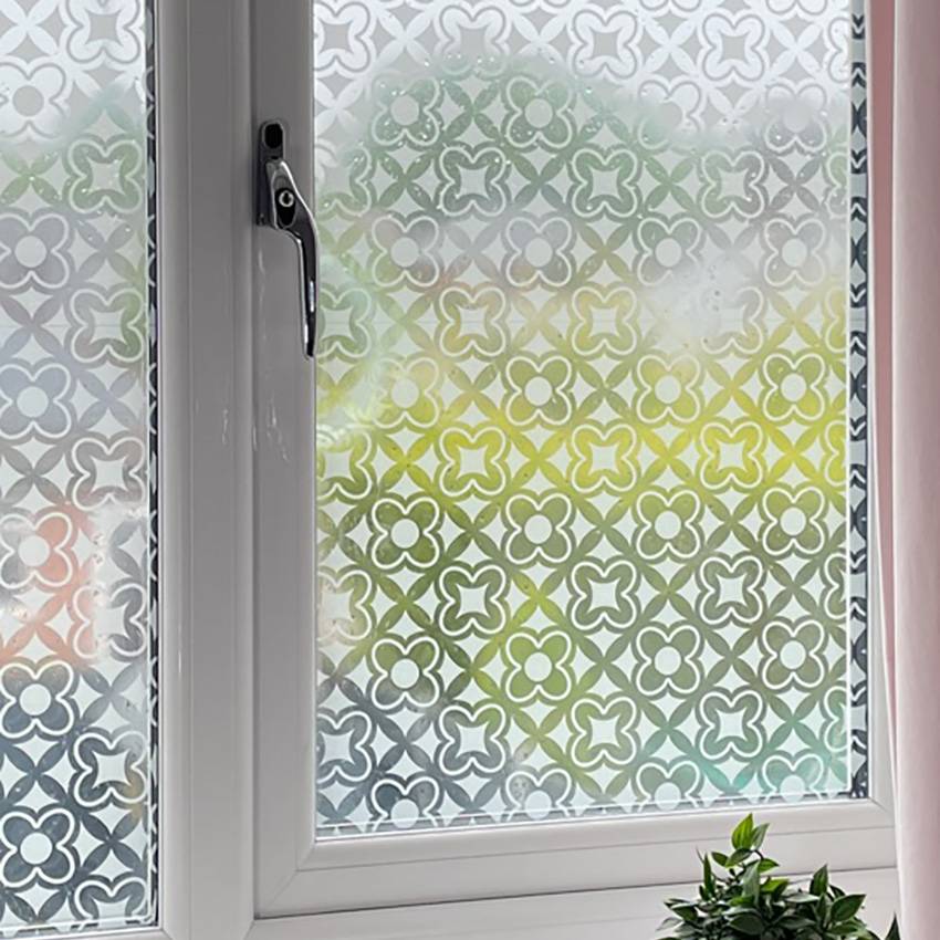 Holly Patterned Window Film
