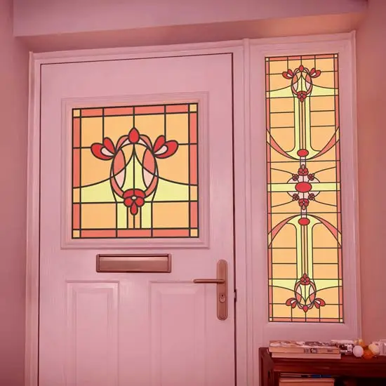 Nancy Stained Glass Window Film