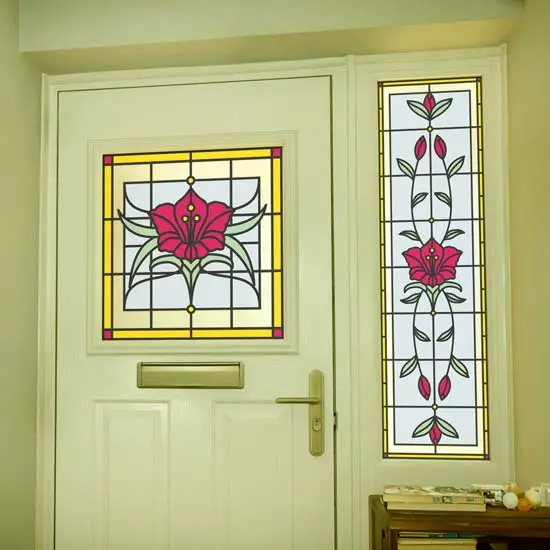 Patty Stained Glass Window Film