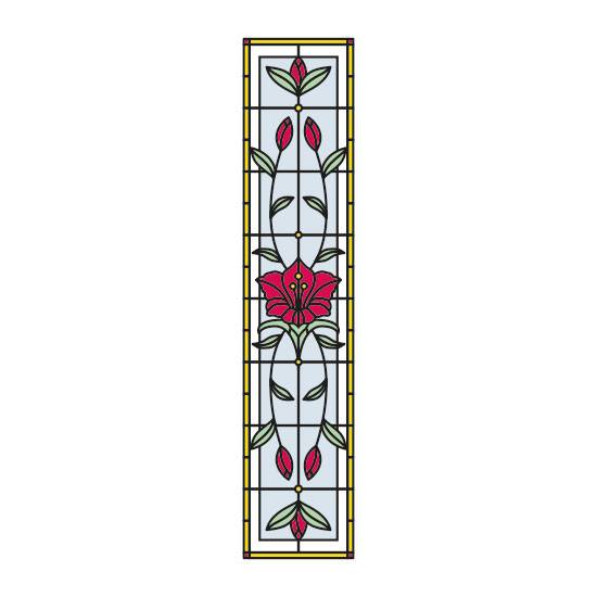 Patty Stained Glass Window Film