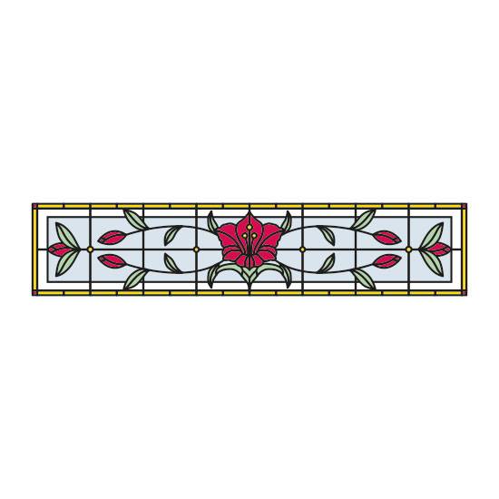 Patty Stained Glass Window Film