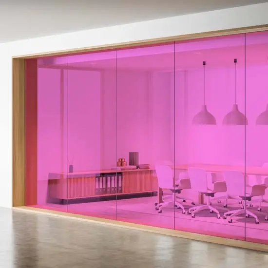 Pink Transparent Coloured Film