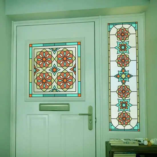 Sean Stained Glass Window Film