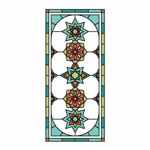 Sean Stained Glass Window Film