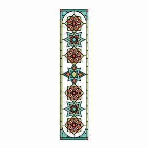 Sean Stained Glass Window Film