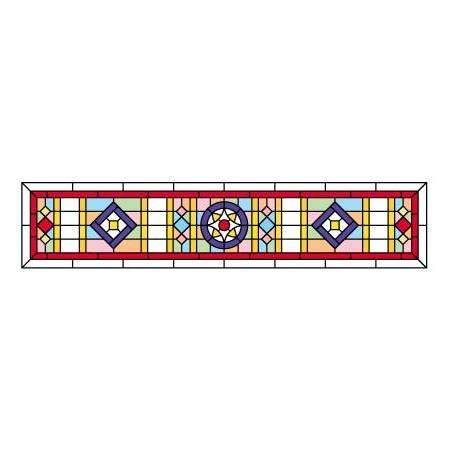 Barbara Stained Glass Window Film