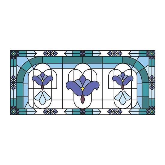 Stella Stained Glass Window Film