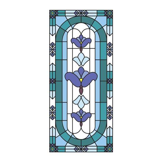 Stella Stained Glass Window Film