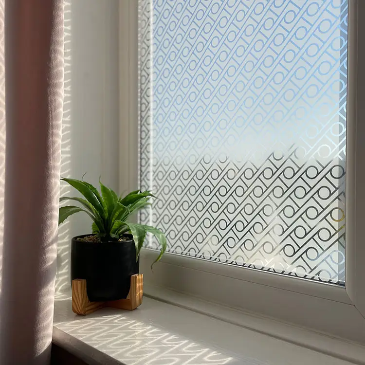 Walnut Patterned Window Film