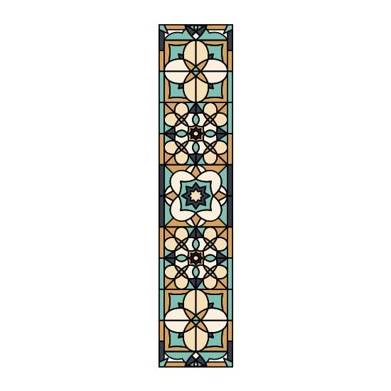 Zak Stained Glass Window Film